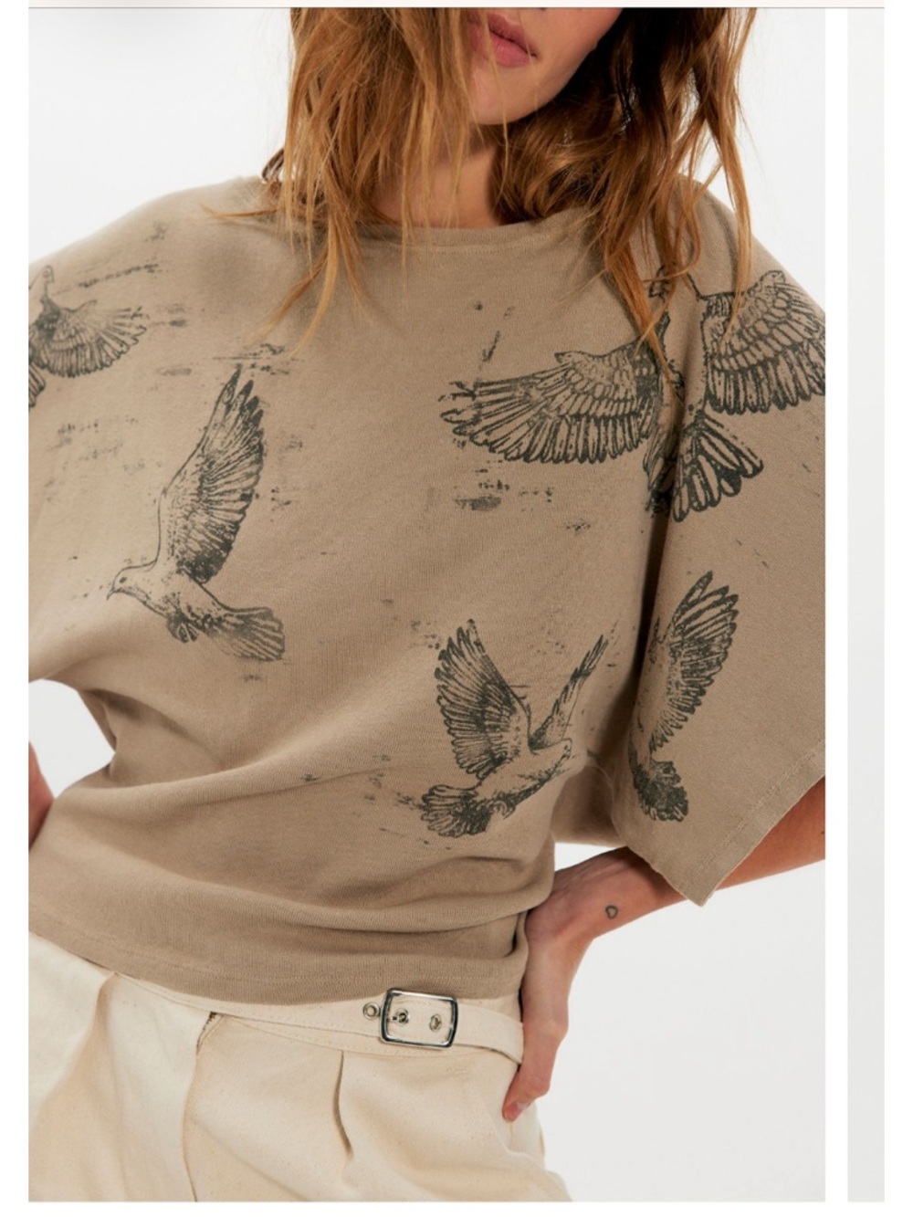 Ragabond In My Element Graphic Bird Tee